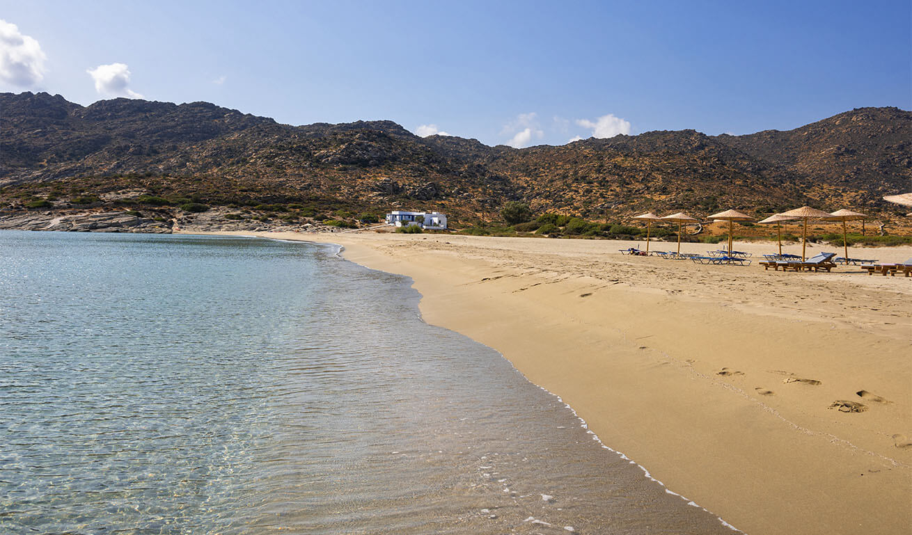 The beaches of Ios Island