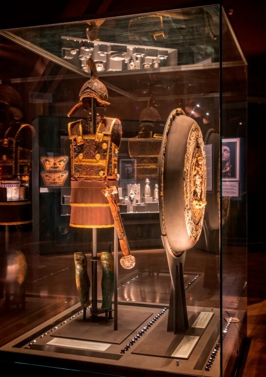 part of the collection at the Vergina Museum